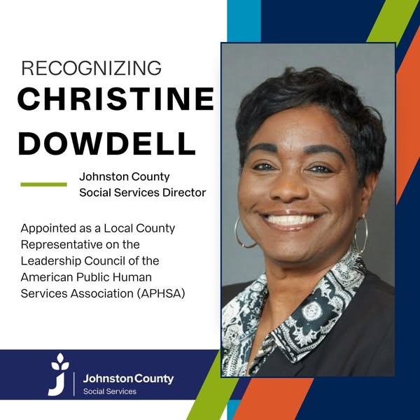 Image of Christine Dowdell, Johnston NC Social Services Director