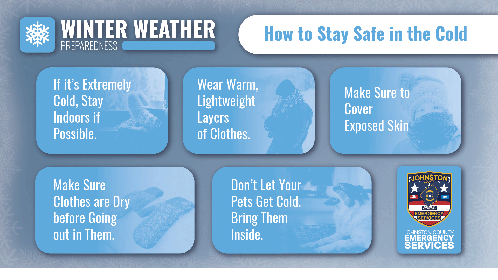 Staying Safe in the Cold Infographic