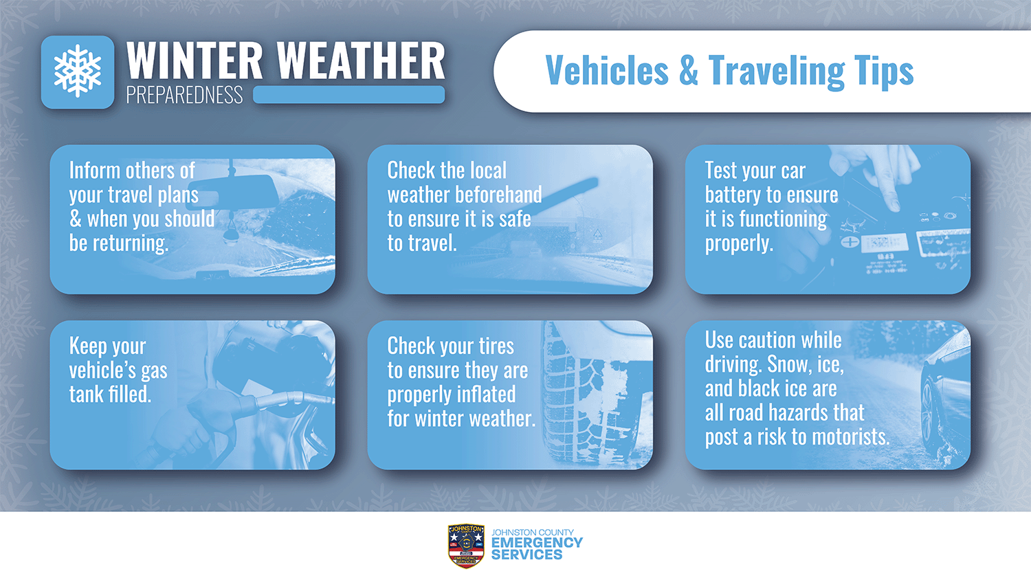 Winter Vehicles and Traveling Tips Infographic
