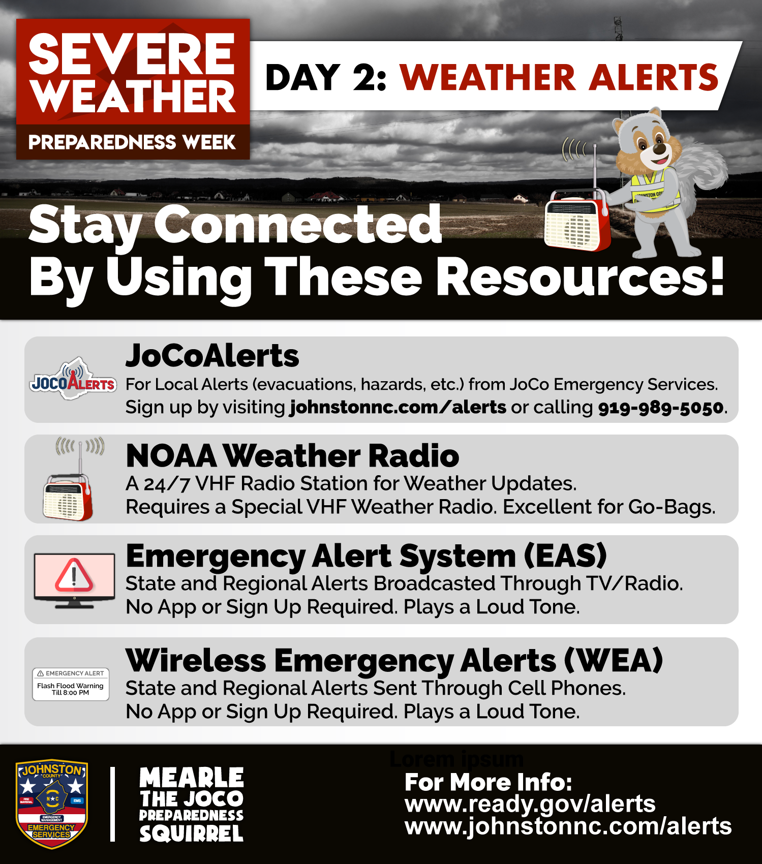 Stay Connected With These Resources | EM Division | JoCo Emergency Services