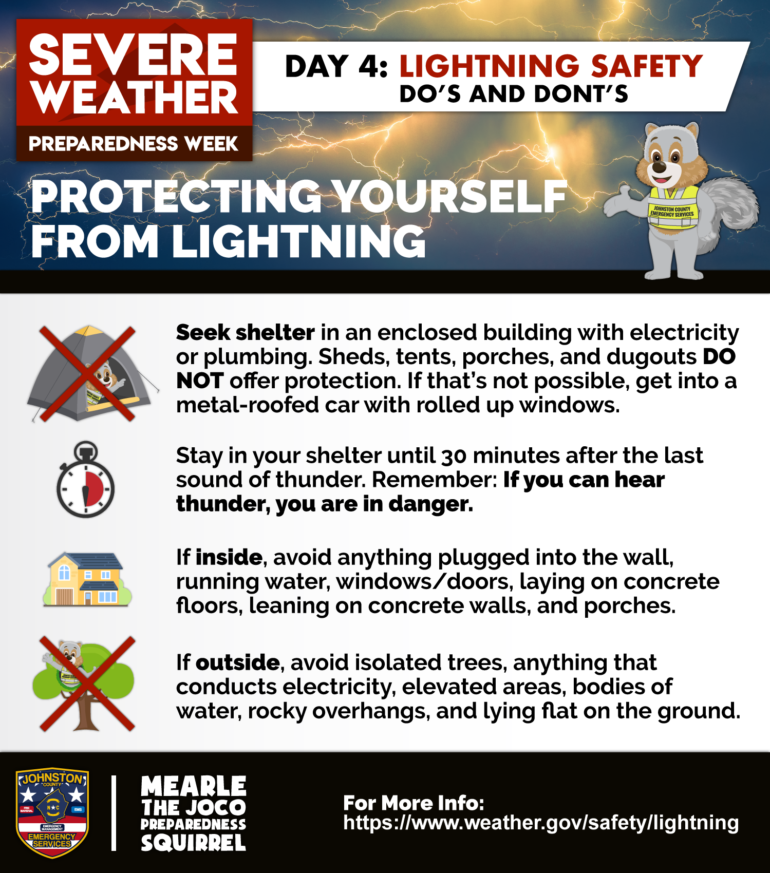 Protecting Yourself from Lightning | EM Division | JoCo Emergency Services