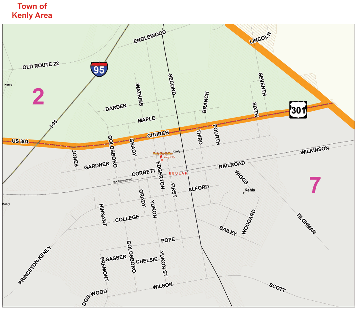 Johnston County Congressional Districts Maps